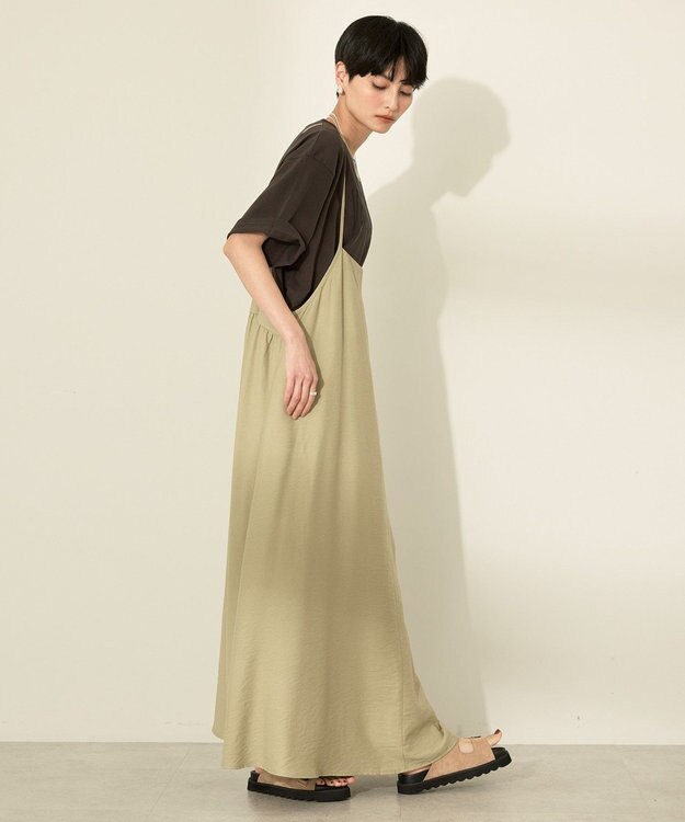 AMERICAN HOLIC バイオウォッシュ加工ロゴＴシャツ Black