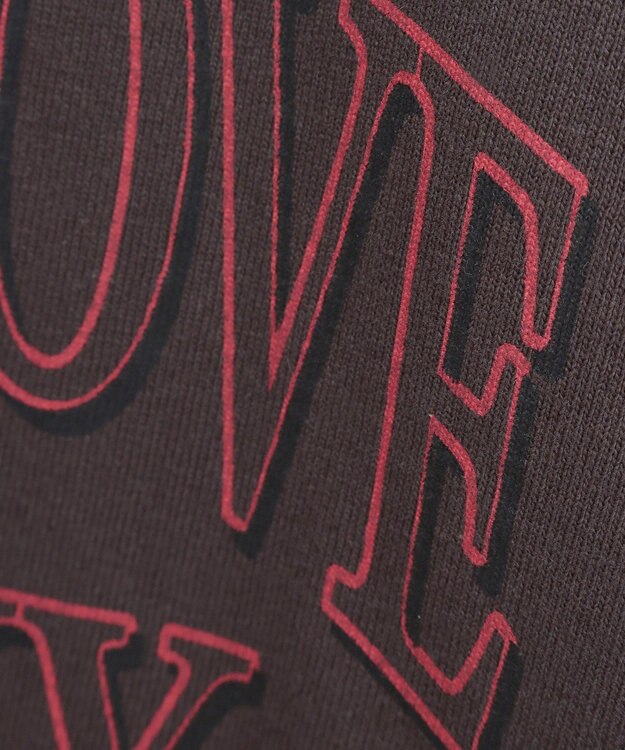 AMERICAN HOLIC バイオウォッシュ加工ロゴＴシャツ Red