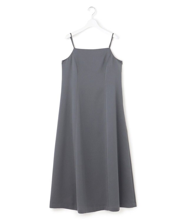 23区 【APPLAUDIR】ブライトフラワーレースコンビ ドレス スレートグレー系