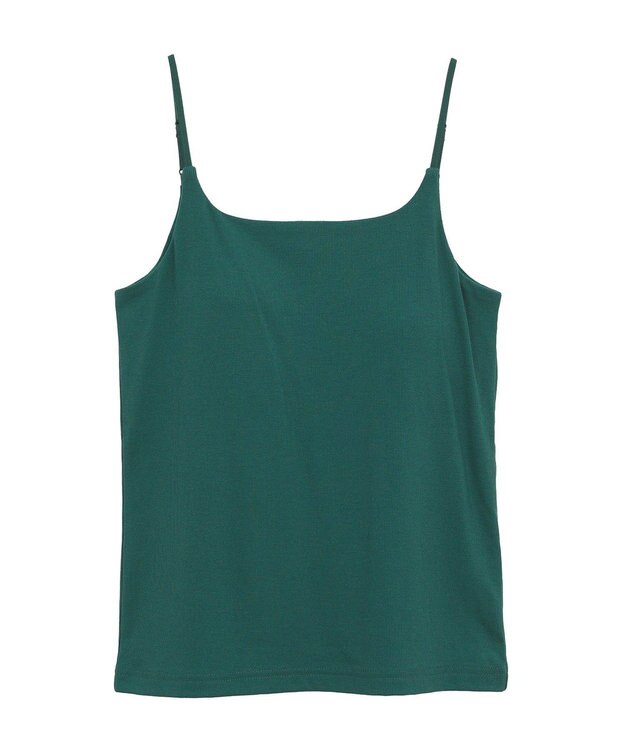AMERICAN HOLIC 【カップ付き】細リブキャミソール Green