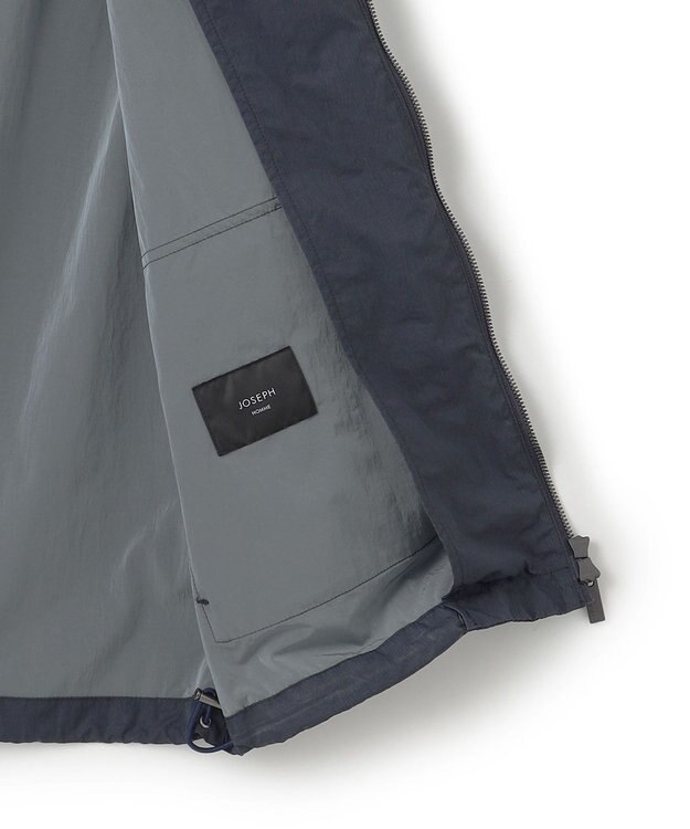 JOSEPH HOMME 【LEON 掲載】ブライトナイロンシャンブレー　スプリングブルゾン ネイビー系