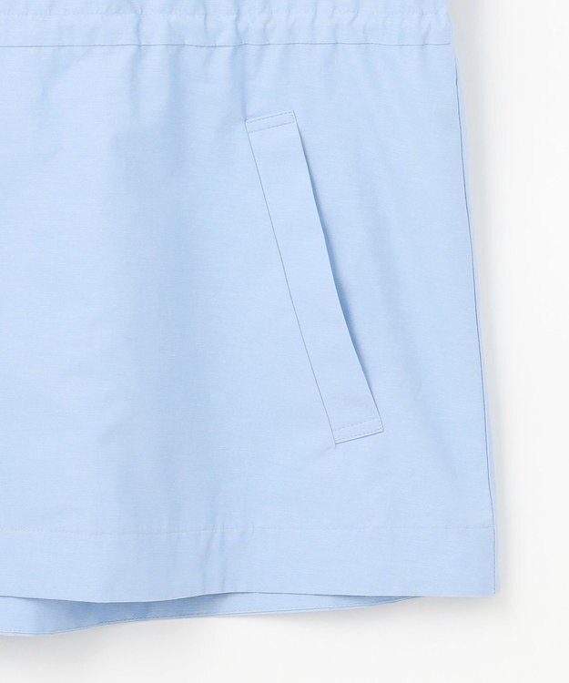 組曲 L 【2WAY】フード付き ライトアウター サックスブルー系