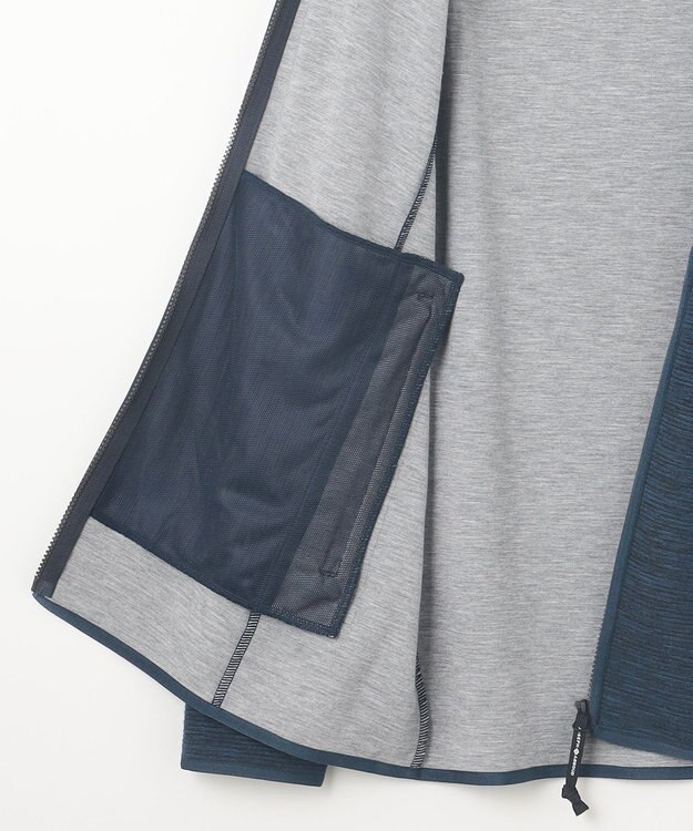 JOSEPH ABBOUD MOUNTAIN 【ライナードッキング対応】メランジシップ　アウター ライトグレー系