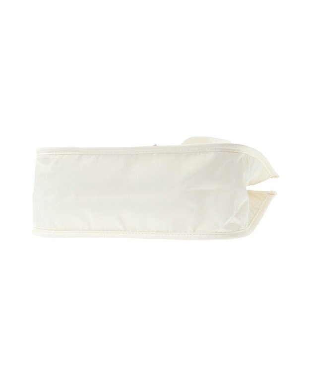 Maison de FLEUR チェリー刺繍パイピングスクエアトートバッグ Ivory