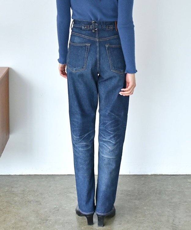 caqu modern classic テーパードデニムパンツ USEDWASH 1year