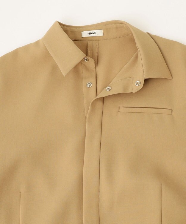 NAVE ウォッシャブルツイル ジャンプスーツ キャメル系