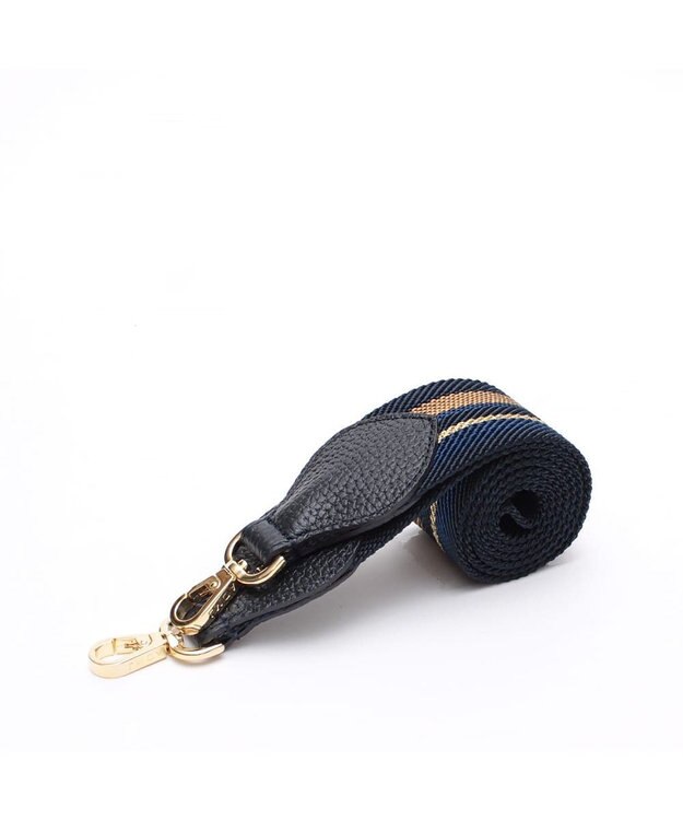 A.D.M.J. 【別売り】イタリアンテープショルダーストラップ(レギュラー/107cm) NAVY