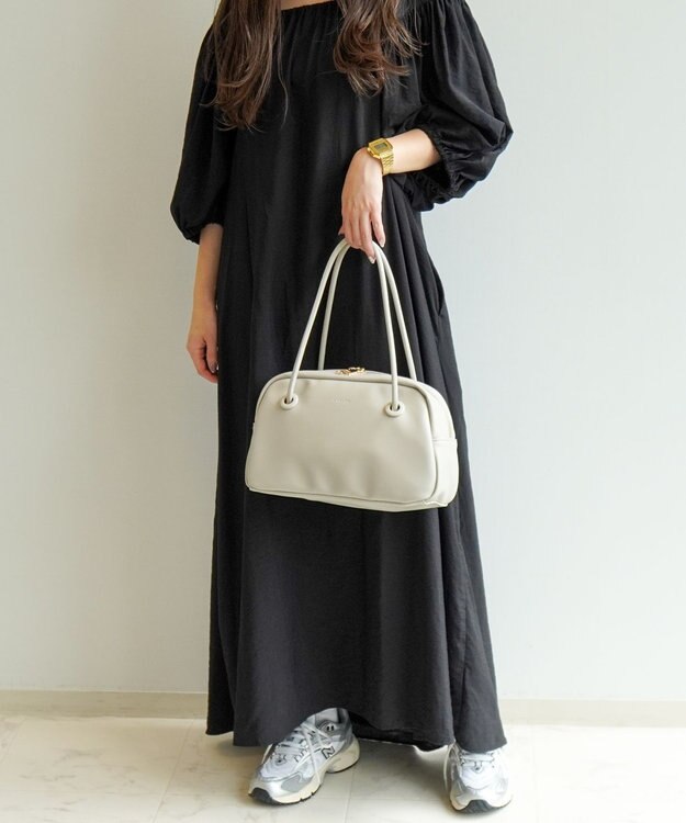 ACE BAGS & LUGGAGE JEWELNA by Jewelna Rose ミニボストンバッグ 11835 ライトグレー