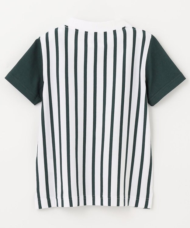 J.PRESS KIDS 【110-130cm】ストライプ Ｔシャツ カーキ系1