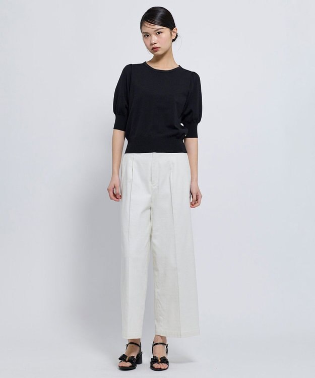 TOCCA SECRET POCKET パンツ アイボリー系