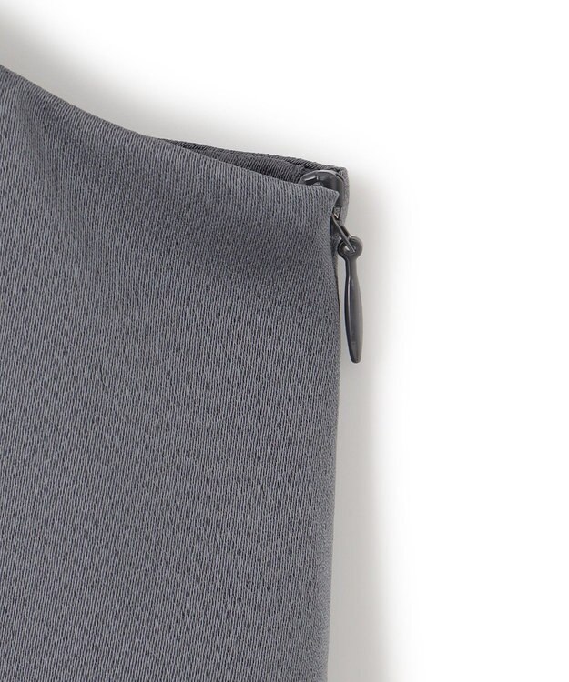 23区 【APPLAUDIR】ブライトフラワーレースコンビ ドレス スレートグレー系