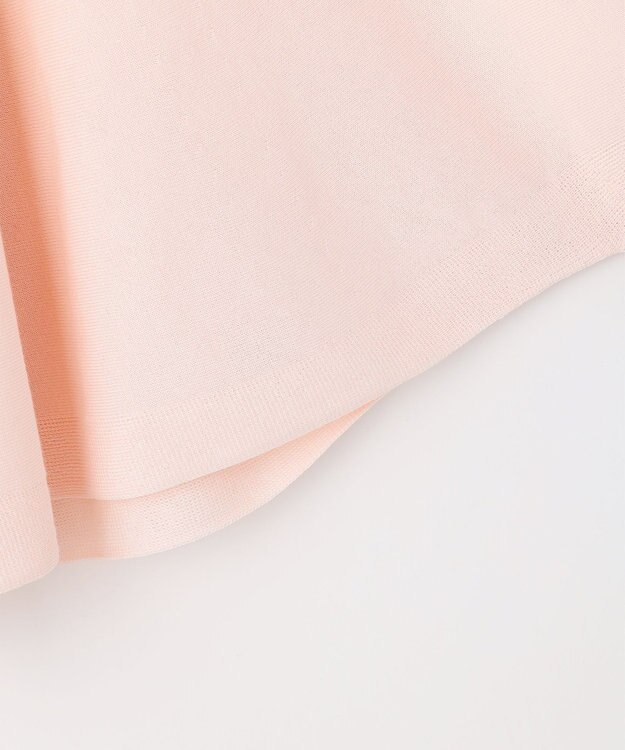 自由区 【カトリエムブーケ】Poncho en tissu sy  nthetique  ポンチョプルオーバー ライトピンク