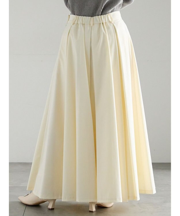 Te chichi ボックスタックフレアスカート オフホワイト