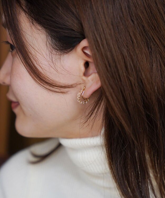 CASUMINO mini hoop イヤリング gold