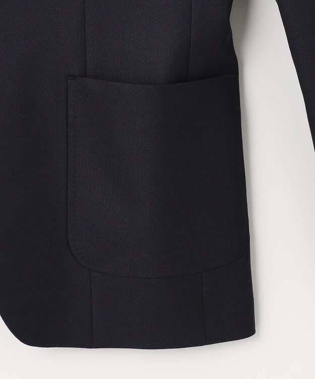 J.PRESS LADIES L オックス シングル テーラードジャケット ネイビー系