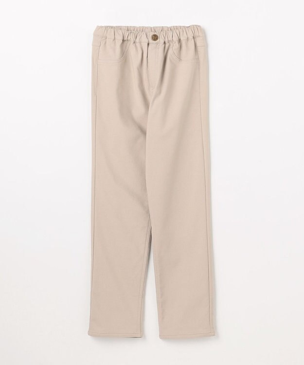 ANY KIDS 7days 裏起毛ガーリーパンツ ベージュ