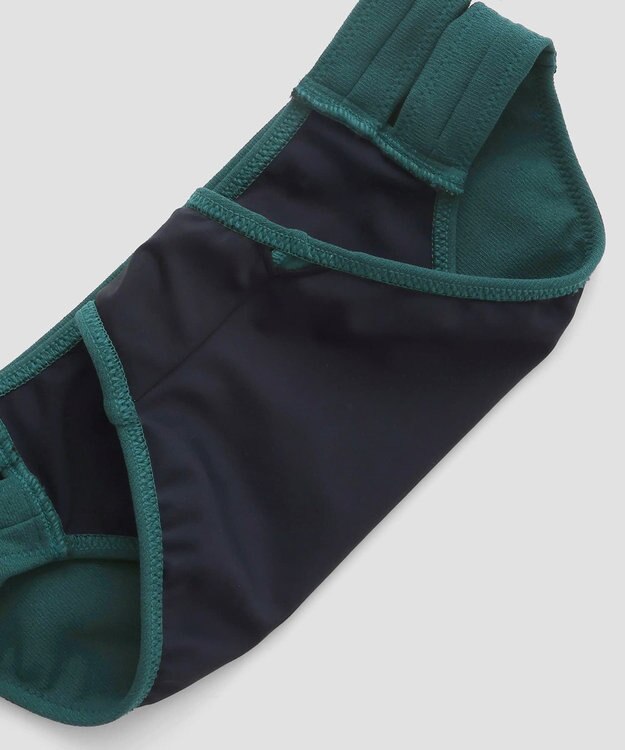 San-ai Resort（三愛水着楽園） 【San-ai Resort×PEACH　JOHNコラボ】【ナイスバディ水着】カシュクールワイヤービキニ　9M・11L　【San-ai Resort（サンアイリゾート）】 グリーン