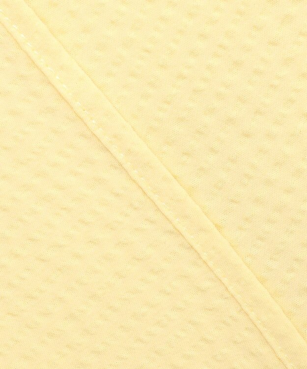 組曲 【前後着用可】ドライタッチダブルフレア ブラウス イエロー系