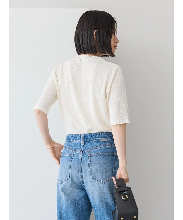 AMERICAN HOLIC フクレジャガードカットプルオーバー Ivory