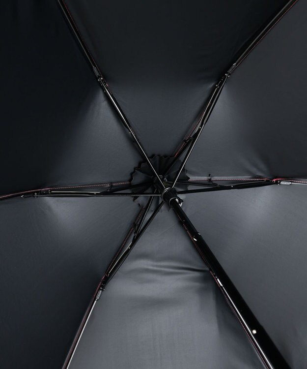 AURORA JILL STUART（ジル スチュアート）マーカーペインティング刺しゅう晴雨兼用傘(折りたたみ傘) フューシャピンク