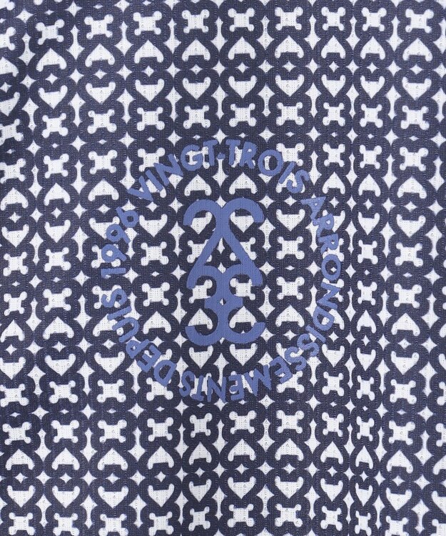 23区GOLF 【辻梨恵プロ着用】UV-A波をブロックする『サンベール』 モノグラムUVパーカー ネイビー系5