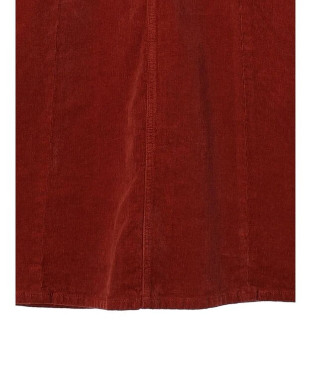 AMERICAN HOLIC コーデュロイＡラインスカート Terracotta