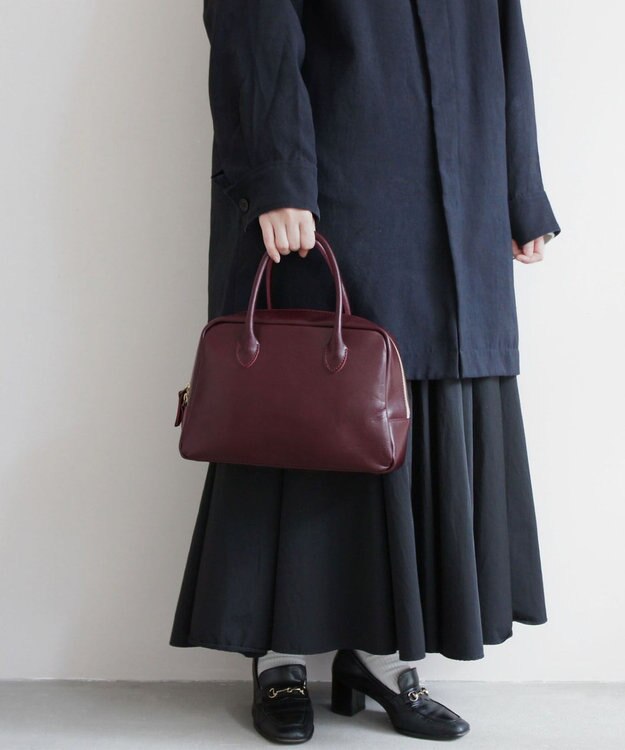 TIDEWAY MOSS ボストンバッグ M ワイン