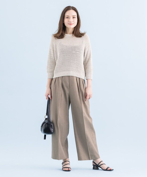 ONWARD Reuse Park 【23区】ニット春夏 ベージュ