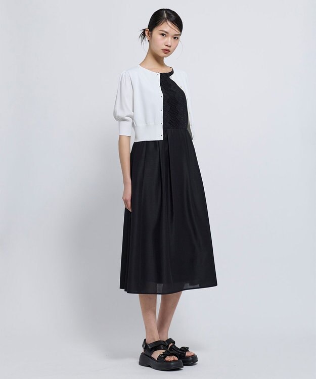 TOCCA CHANDELIER LACE ドレス ブラック系