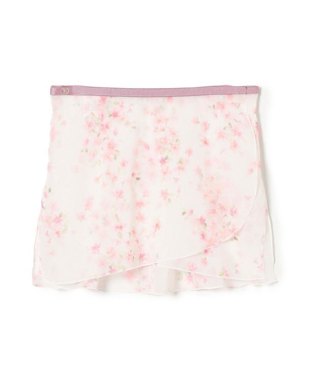 Chacott 【MAY NAGAHISA】ジュニア スカート ホワイトプリント