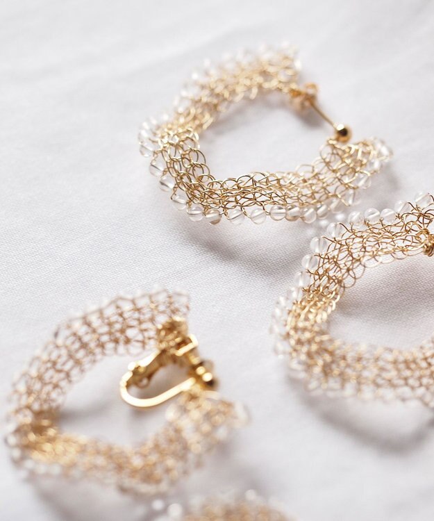 CASUMINO sweet pie QZ ピアス gold