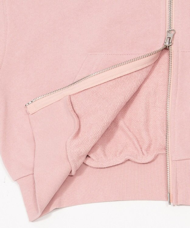 WEGO ショートZIPパーカー ピンク