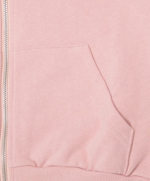 WEGO ショートZIPパーカー ピンク