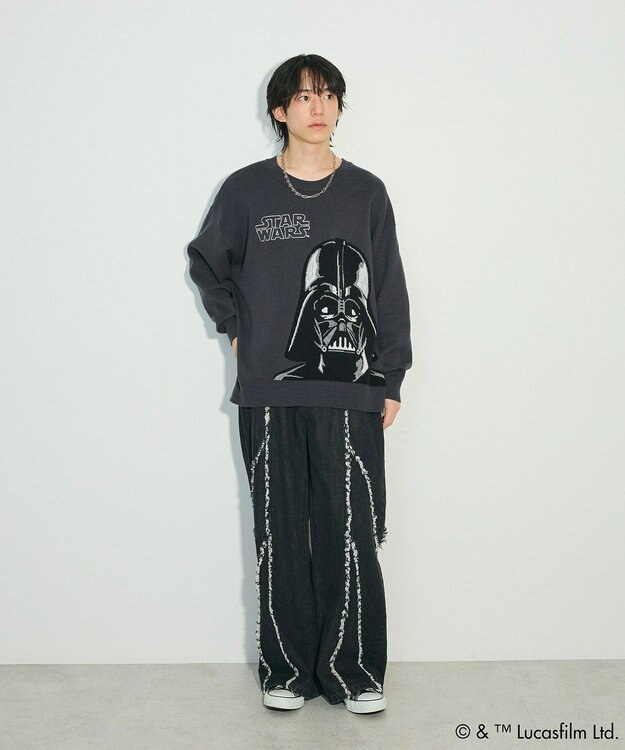 Green Parks ＳＴＡＲ　ＷＡＲＳ／ダース・ベイダーニット Charcoal Gray