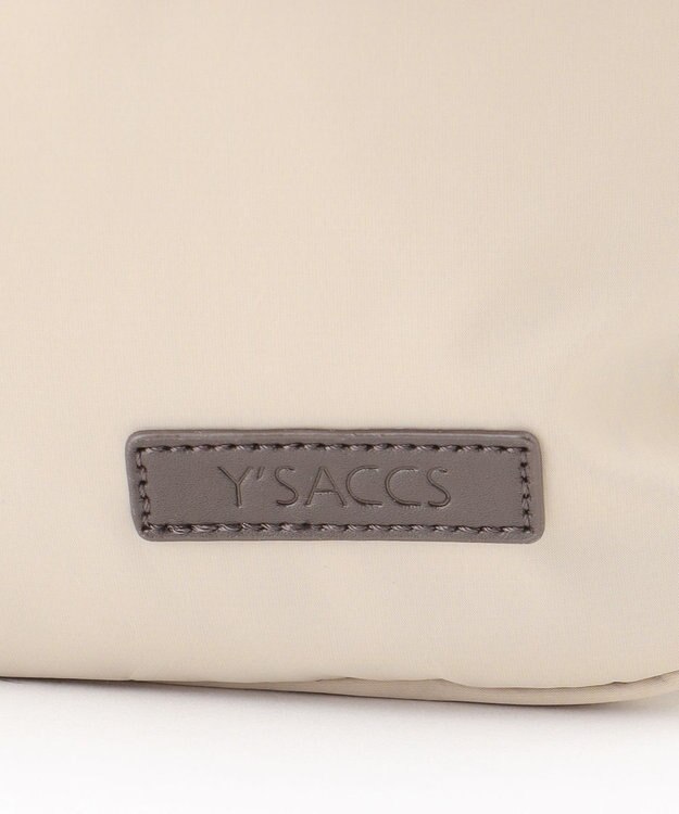 Y'SACCS ダブルタブ　トラベルデイパック ライトベージュ