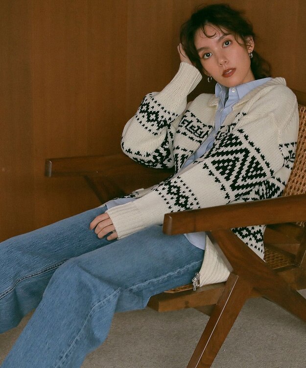 23区 【CLASSY.1月号掲載】CANCLINI ベーシック シャツ サックス