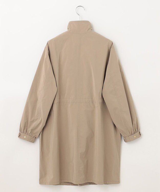 J.PRESS LADIES L 【洗える・撥水】マイクロタフタ ロング コート ブラウン系