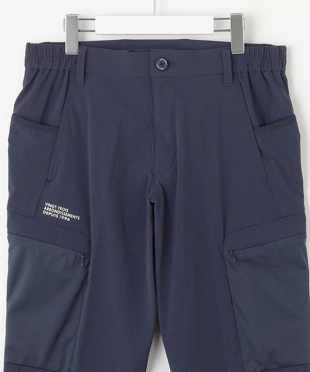 23区GOLF 【MEN】マルチポケットアクティブテーパード パンツ ネイビー系