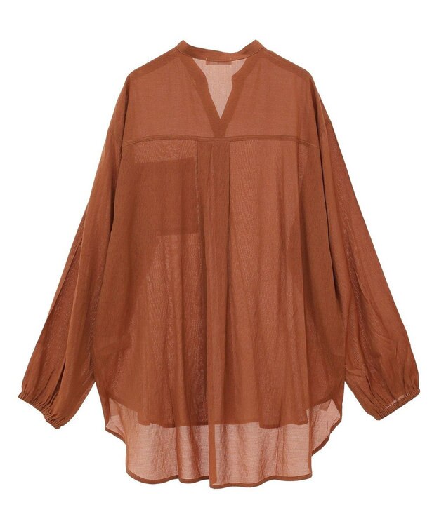 CRAFT STANDARD BOUTIQUE ヴィンテージボイルスキッパー長袖シャツ Camel