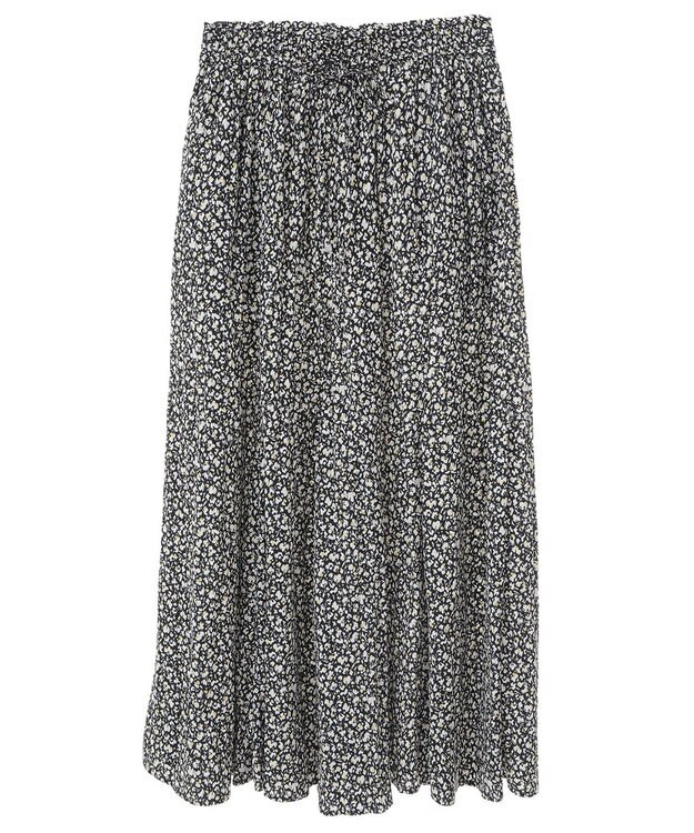 Green Parks サラフレワイドパンツ（柄） Flower