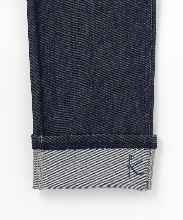 組曲 KIDS 【150-160㎝】ハートデニムニット パンツ ネイビー