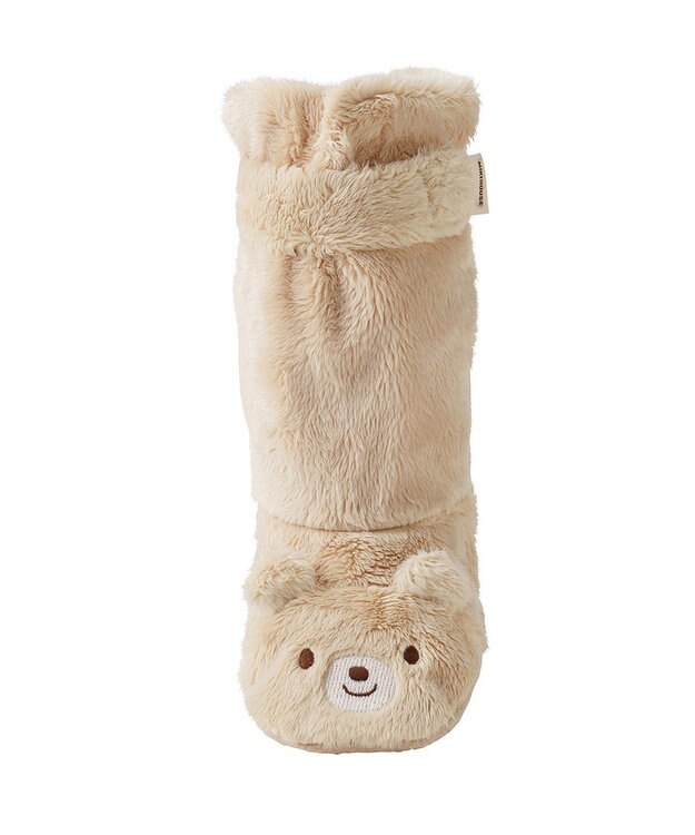 MIKI HOUSE HOT BISCUITS 【ミキハウス】【12cm】 マイクロファー ロングブーティ ベージュ