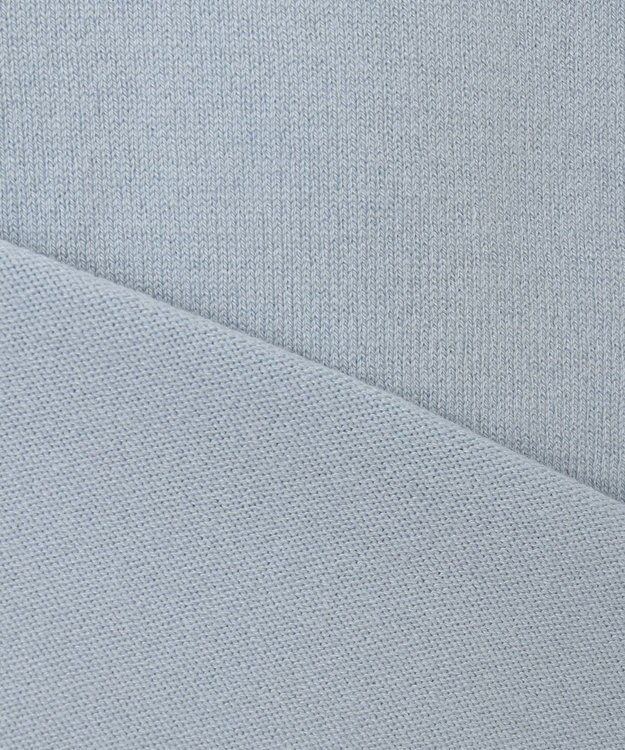 組曲 S 【WEB限定】セミウーステッド Vネックニットプルオーバー サックスブルー系