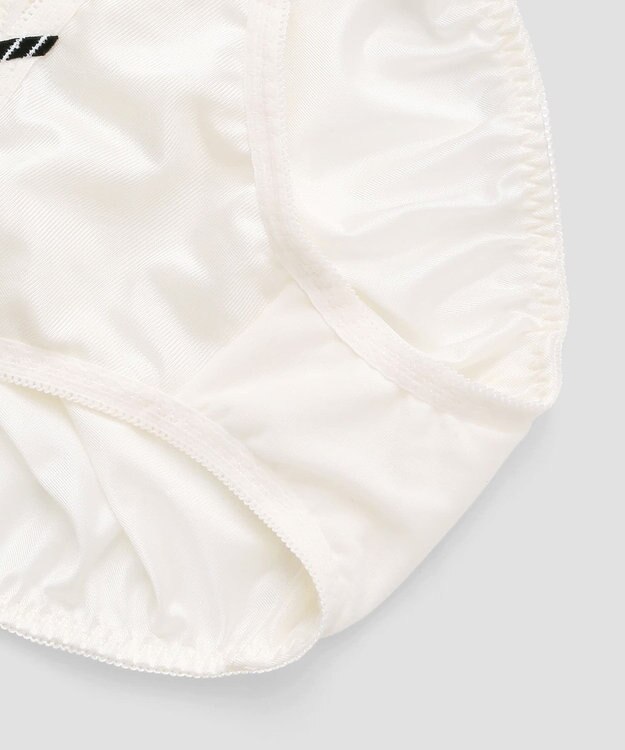 San-ai Resort（三愛水着楽園） 【northerly bra フィットシリーズ 谷間メイク】 Wストラップ ブラジャー＆ショーツSet B～Fカップ ホワイト