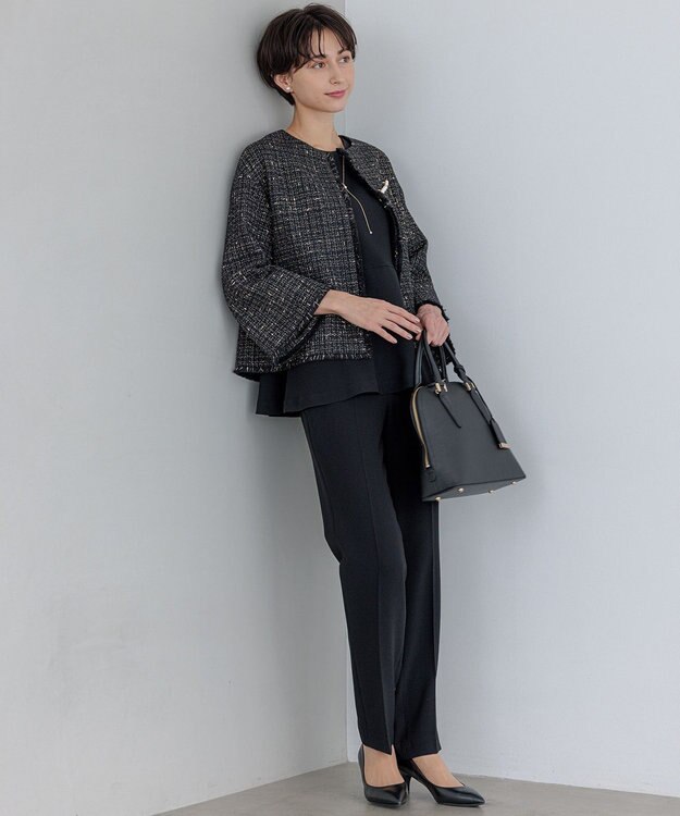 23区 【VERY3月号掲載】ブガッティ型 2WAY トートバッグ ブラック系