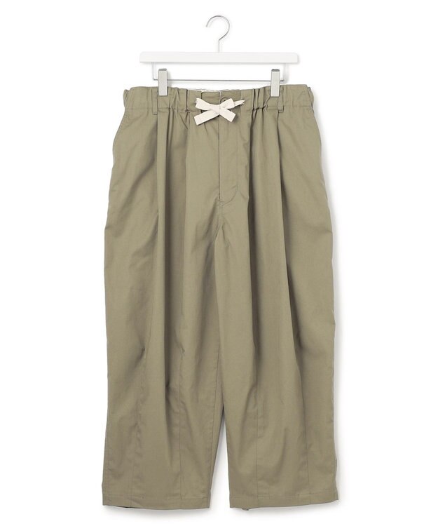 J.PRESS YORK STREET 【UNISEX】バギーフィットパンツ カーキ系