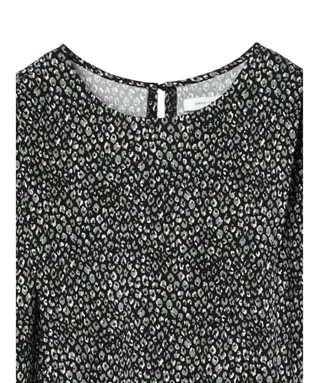 AMERICAN HOLIC アソートプリントフレンチスリーブワンピース Leopard