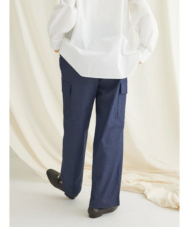 CRAFT STANDARD BOUTIQUE ストレッチカーゴパンツ Navy