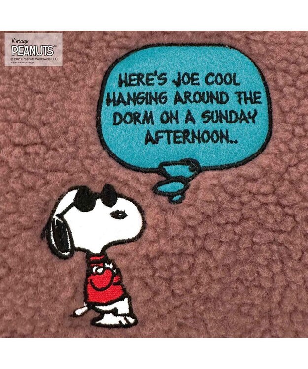 ROOTOTE 8346【スヌーピー】IP.ベビールー.ボア.ピーナッツ-8T 02：ピンク