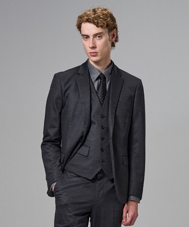 JOSEPH HOMME スプリングウールジャージー ジャケット グレー系